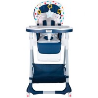 Стульчик для кормления Martin Noir NULA LUX Tausine blue